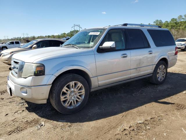 1FMJK1K53DEF36328 - 2013 FORD EXPEDITION EL LIMITED SILVER photo 1