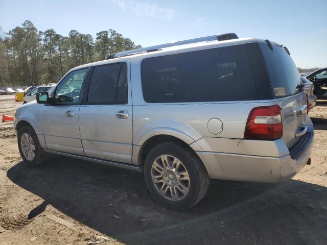 1FMJK1K53DEF36328 - 2013 FORD EXPEDITION EL LIMITED SILVER photo 2