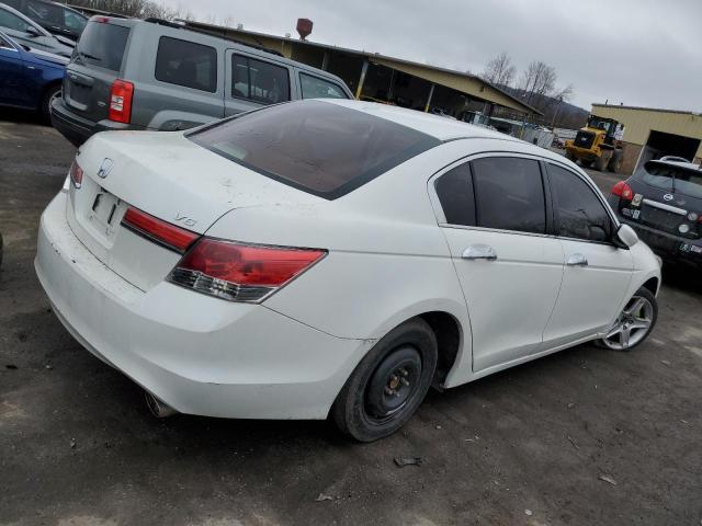 1HGCP3F81BA030131 - 2011 HONDA ACCORD EXL WHITE photo 3