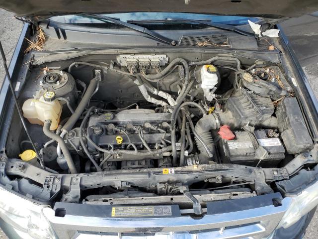 1FMCU93759KB30531 - 2009 FORD ESCAPE XLT GREEN photo 12