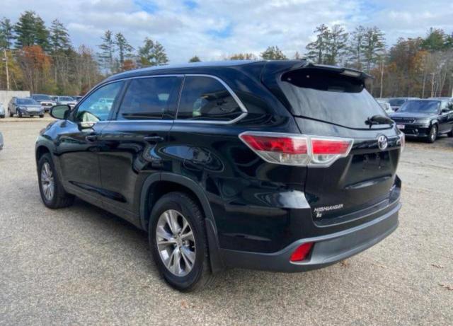 5TDJKRFH4FS108837 - 2015 TOYOTA HIGHLANDER XLE Qara foto 3