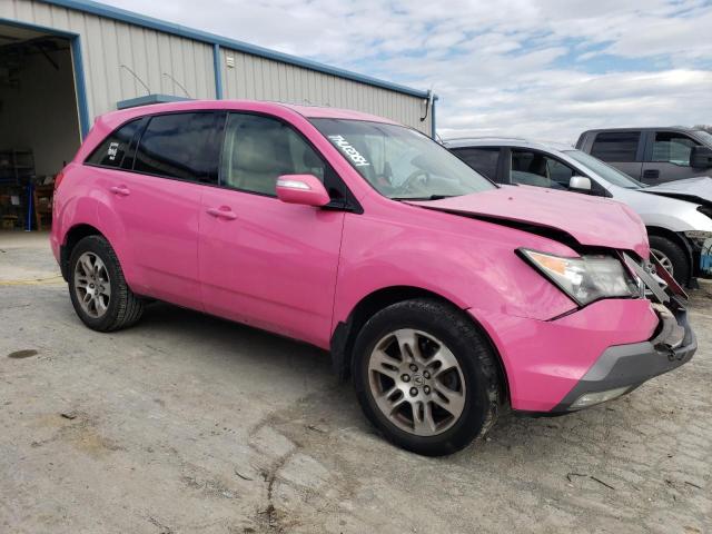 2HNYD28208H518104 - 2008 ACURA MDX PINK photo 4