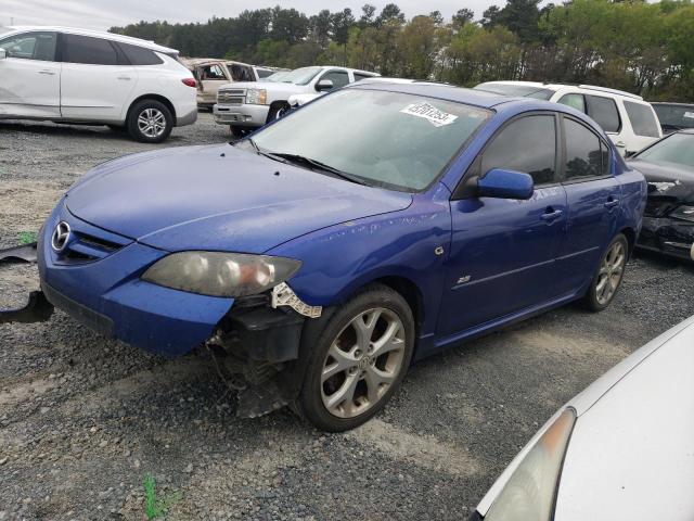 JM1BK323671641380 - 2007 MAZDA 3 S BLUE photo 1