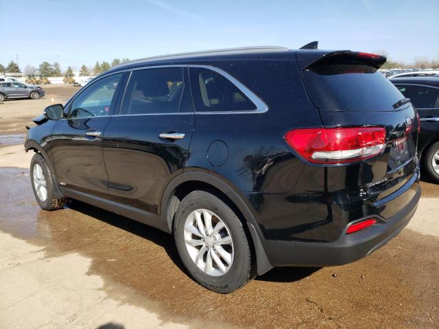 5XYPGDA33JG397709 - 2018 KIA SORENTO LX BLACK photo 2