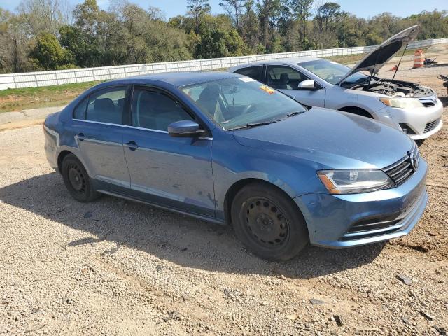 3VW2B7AJ3HM345645 - 2017 VOLKSWAGEN JETTA S BLUE photo 4