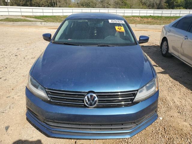 3VW2B7AJ3HM345645 - 2017 VOLKSWAGEN JETTA S BLUE photo 5