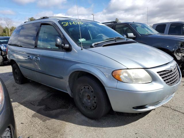 1C4GP45R94B505845 - 2004 CHRYSLER TOWN & COU ლურჯი ფოტო 4