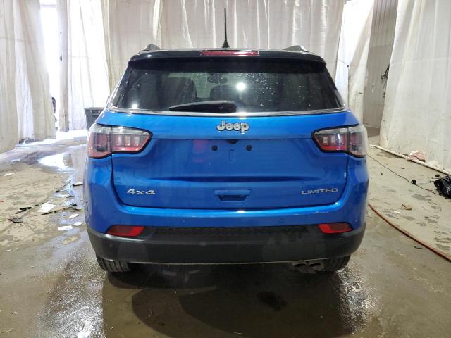 3C4NJDCBXMT522022 - 2021 JEEP COMPASS LIMITED BLUE photo 6