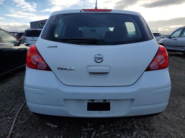 3N1BC1CP2CK289915 - 2012 NISSAN VERSA S WHITE photo 6