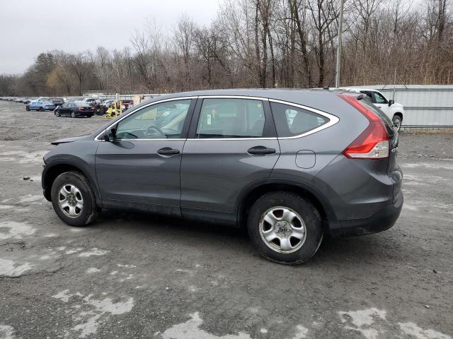 2HKRM4H33DH611280 - 2013 HONDA CR-V LX GRAY photo 2