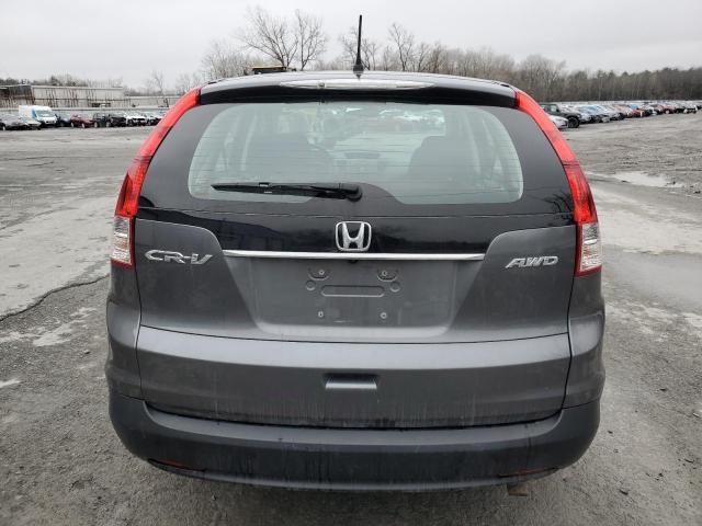 2HKRM4H33DH611280 - 2013 HONDA CR-V LX GRAY photo 6