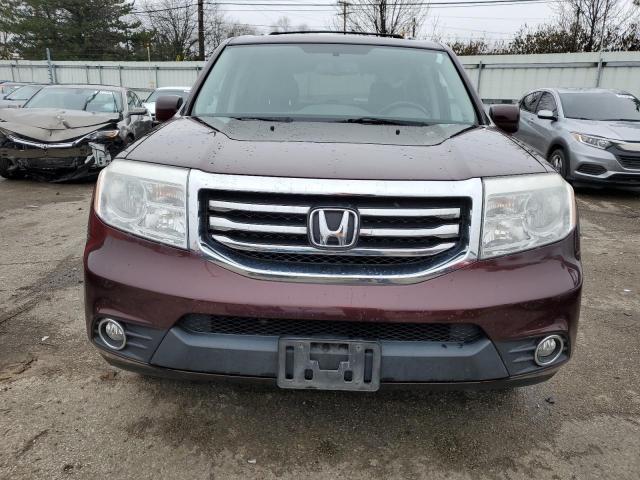 5FNYF4H67FB041933 - 2015 HONDA PILOT EXL MAROON photo 5