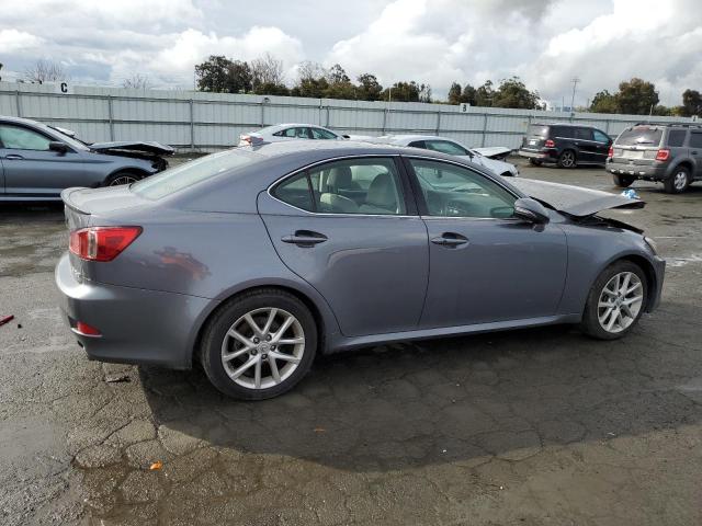 JTHBF5C2XC5182698 - 2012 LEXUS IS 250 GRAY photo 3