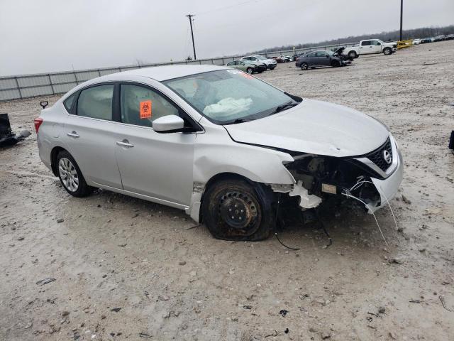 3N1AB7APXKY223001 - 2019 NISSAN SENTRA S SILVER photo 4