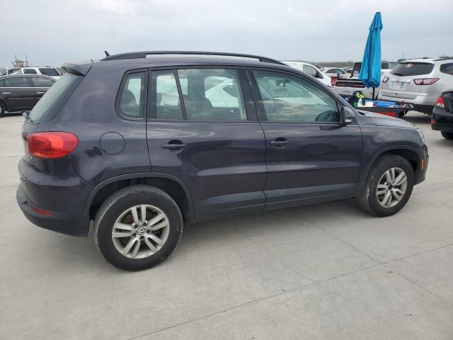 WVGBV7AX2GW568154 - 2016 VOLKSWAGEN TIGUAN S GRAY photo 3