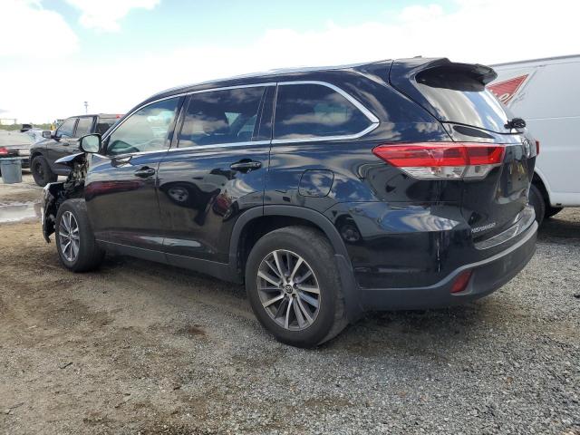 5TDJZRFH0KS565425 - 2019 TOYOTA HIGHLANDER SE BLACK photo 2