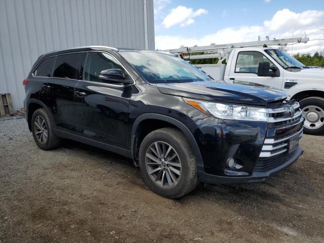 5TDJZRFH0KS565425 - 2019 TOYOTA HIGHLANDER SE BLACK photo 4