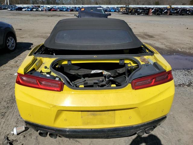 1G1FH3D77G0173304 - 2016 CHEVROLET CAMARO SS YELLOW photo 6