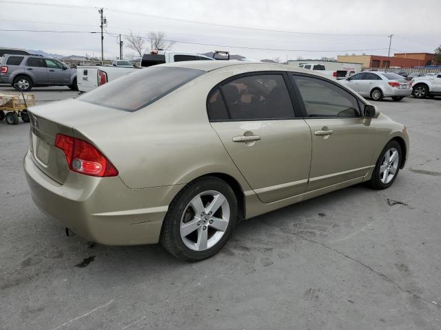 1HGFA16857L076267 - 2007 HONDA CIVIC EX GOLD photo 3