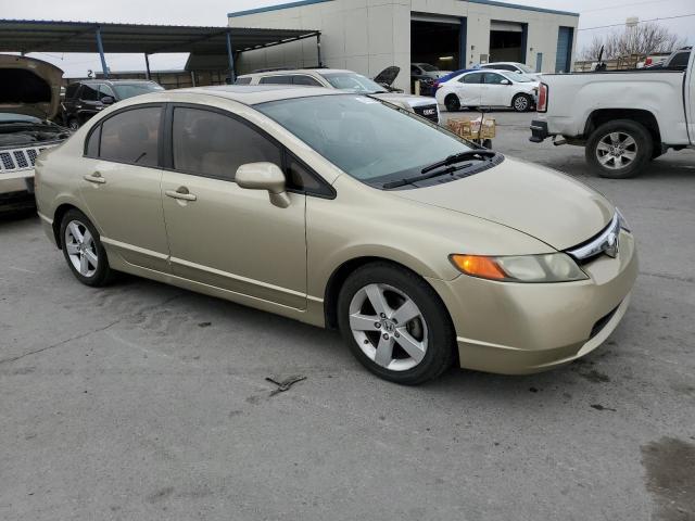 1HGFA16857L076267 - 2007 HONDA CIVIC EX GOLD photo 4