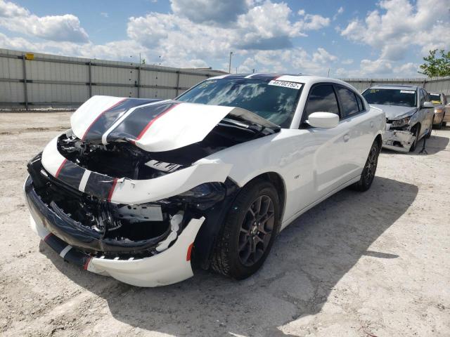 2C3CDXJG2JH291754 - 2018 DODGE CHARGER GT WHITE photo 2
