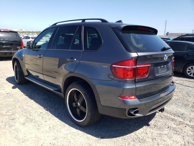 5UXZV4C55CL764936 - 2012 BMW X5 XDRIVE35I GRAY photo 2