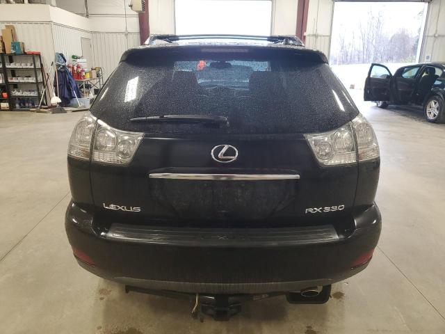 2T2HA31U65C080707 - 2005 LEXUS RX 330 BLACK photo 6