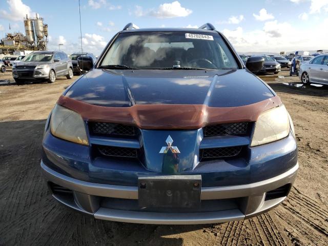 JA4LX31F14U041873 - 2004 MITSUBISHI OUTLANDER LS BLUE photo 5