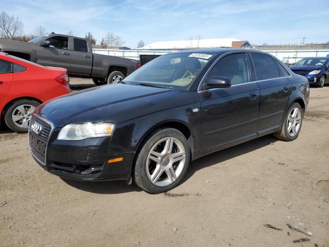 WAUAF78E28A002069 - 2008 AUDI A4 2.0T BLACK photo 1