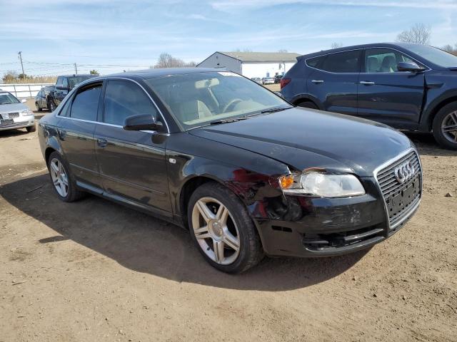 WAUAF78E28A002069 - 2008 AUDI A4 2.0T BLACK photo 4