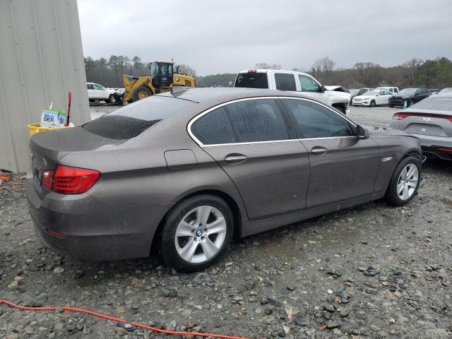 WBAXH5C50DDW16918 - 2013 BMW 528 XI GRAY photo 3