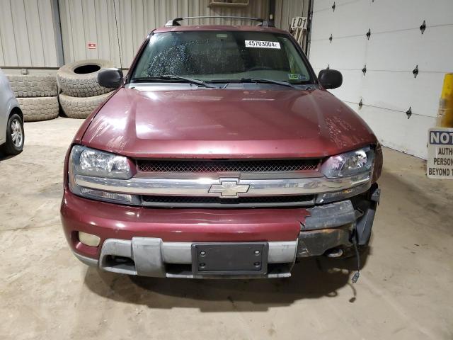 1GNET16S746230821 - 2004 CHEVROLET TRAILBLAZE EXT LS MAROON photo 5