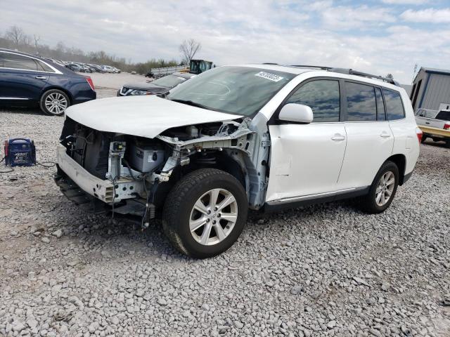 5TDZK3EH6BS024398 - 2011 TOYOTA HIGHLANDER BASE Ақ фото 1