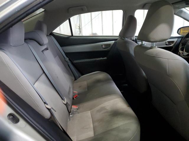 5YFBURHE5FP290879 - 2015 TOYOTA COROLLA L SILVER photo 10