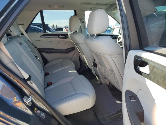 4JGDA5HB1FA580746 - 2015 MERCEDES-BENZ ML 350 4MATIC GRAY photo 11