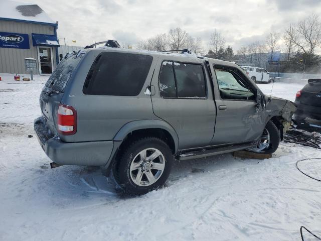 JN8DR09X74W800261 - 2004 NISSAN PATHFINDER LE GRAY photo 3
