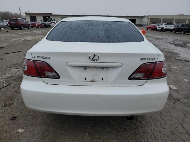 JTHBF30G725022345 - 2002 LEXUS ES 300 WHITE photo 6