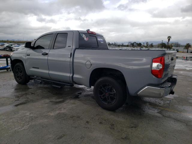 5TFRY5F11MX284572 - 2021 TOYOTA TUNDRA DOUBLE CAB SR/SR5 GRAY photo 2