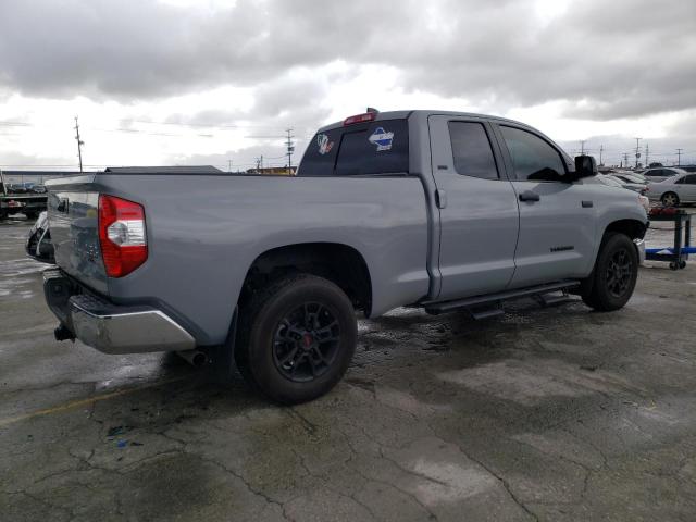 5TFRY5F11MX284572 - 2021 TOYOTA TUNDRA DOUBLE CAB SR/SR5 GRAY photo 3