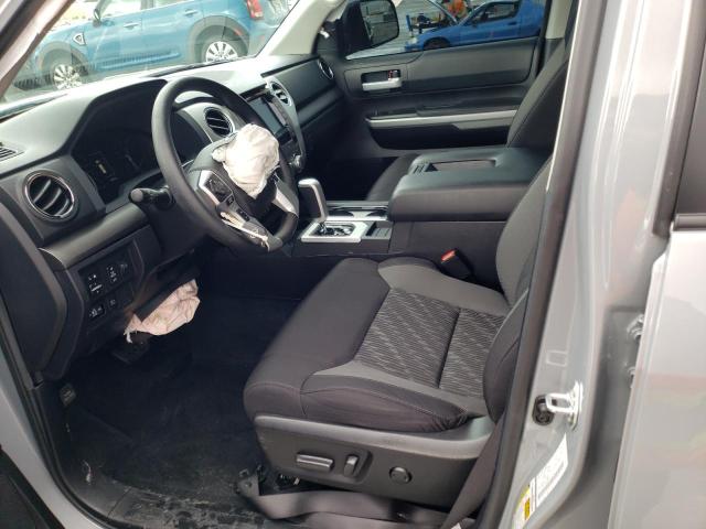 5TFRY5F11MX284572 - 2021 TOYOTA TUNDRA DOUBLE CAB SR/SR5 GRAY photo 7