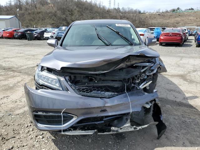 5J8TB4H5XJL014245 - 2018 ACURA RDX TECHNOLOGY CHARCOAL photo 5