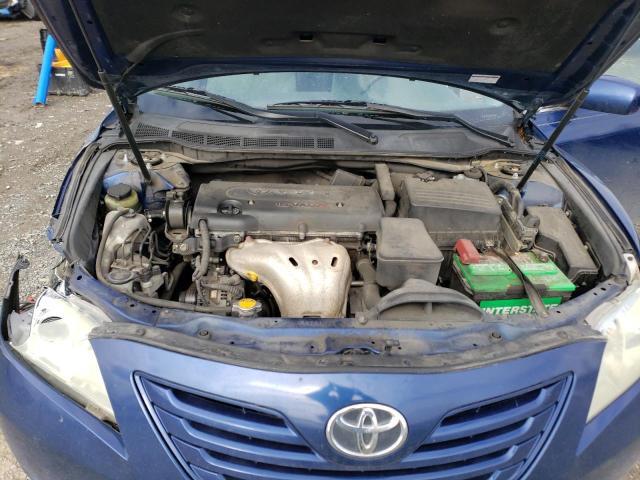 4T1BE46K39U314365 - 2009 TOYOTA CAMRY BASE BLUE photo 11