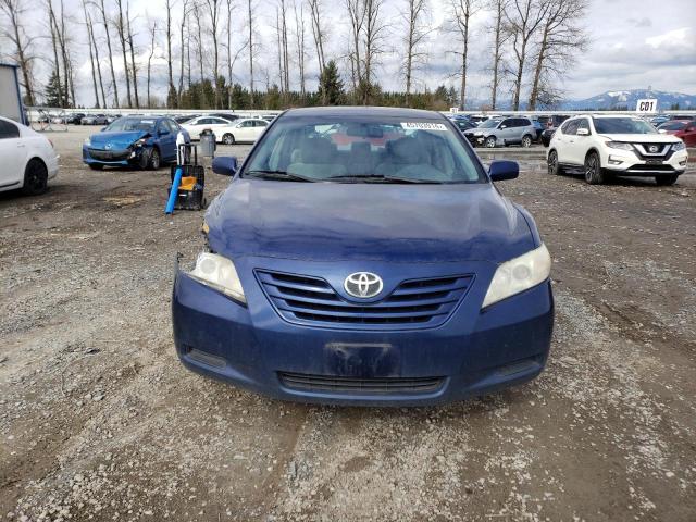 4T1BE46K39U314365 - 2009 TOYOTA CAMRY BASE BLUE photo 5