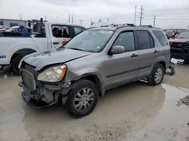 JHLRD78846C025850 - 2006 HONDA CR-V EX SILVER photo 1