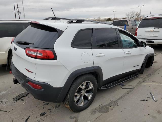 1C4PJMBS1EW216333 - 2014 JEEP CHEROKEE TRAILHAWK WHITE photo 3