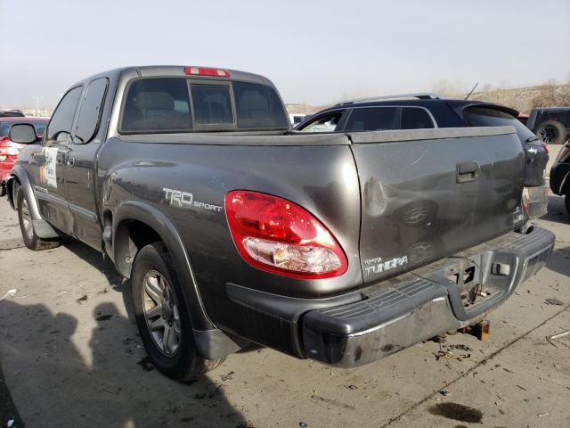 5TBRT34143S433088 - 2003 TOYOTA TUNDRA ACCESS CAB SR5 GRAY photo 2