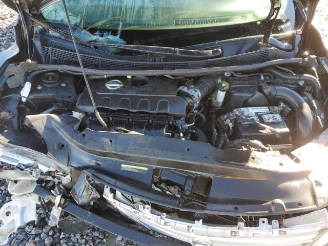 3N1AB7APXFL650102 - 2015 NISSAN SENTRA S GRAY photo 11