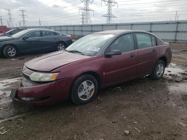 1G8AG52F73Z122024 - 2003 SATURN ION LEVEL 1 BURGUNDY photo 1