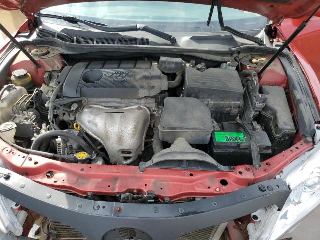 4T4BF3EK6BR154843 - 2011 TOYOTA CAMRY BASE RED photo 11