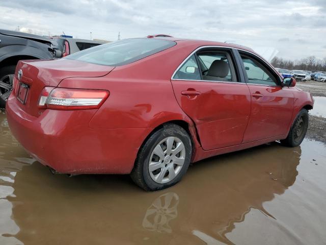 4T4BF3EK6BR154843 - 2011 TOYOTA CAMRY BASE RED photo 3